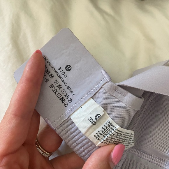 LULULEMON AIRSUPPORT BRA *HIGH SUPPORT, C–DDD CUPS ONLINE ONLY in 32DD - Picture 4 of 4